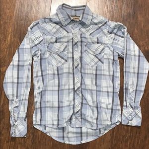 Supply Company Long Sleeve Plaid Shirt Size Small